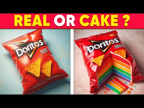 Would You Rather - REAL or CAKE 🧀🎂🍰 Daily Quiz