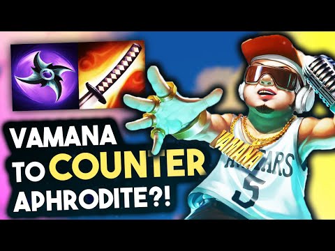 I Went Crit Vamana to Counter a Diamond Aphro in Ranked Joust - Smite