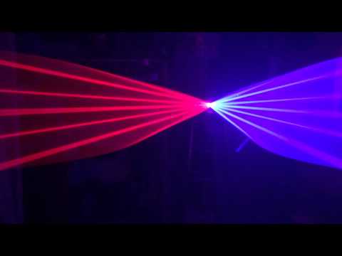 Máy chiếu laser 2 màu sắc Red Blue