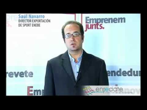 D. Saul Navarro, Director de Exportaci�n de Sport Enebe, S.L.