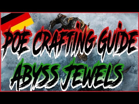 [3.4] PoE Delve Crafting 101 - Searching Eye Abyss Jewels craften [Deutsch/German]