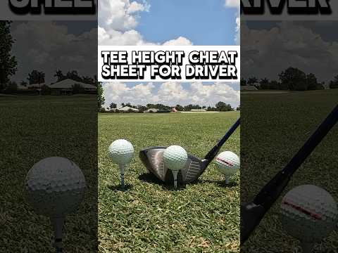 Tee up for driver the right way!