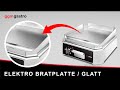 Commercial Electric Griddle Plate ECO - 2.5 kW - 50-300°C - 445 mm Depth - Tabletop
