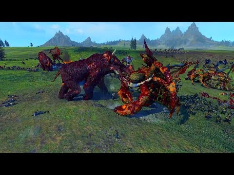 Norsca vs Vampire Coast - 40000 Points, Epic Cinematic Battle, Total War: Warhammer 2