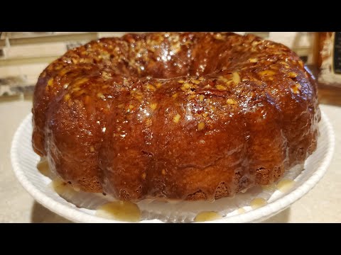 How to make THE BEST Caribbean Rum Cake w/ Butter Rum Glaze