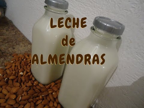 LECHE DE ALMENDRAS - PURA Y NATURAL - VIDEO 1 - Lorena Lara