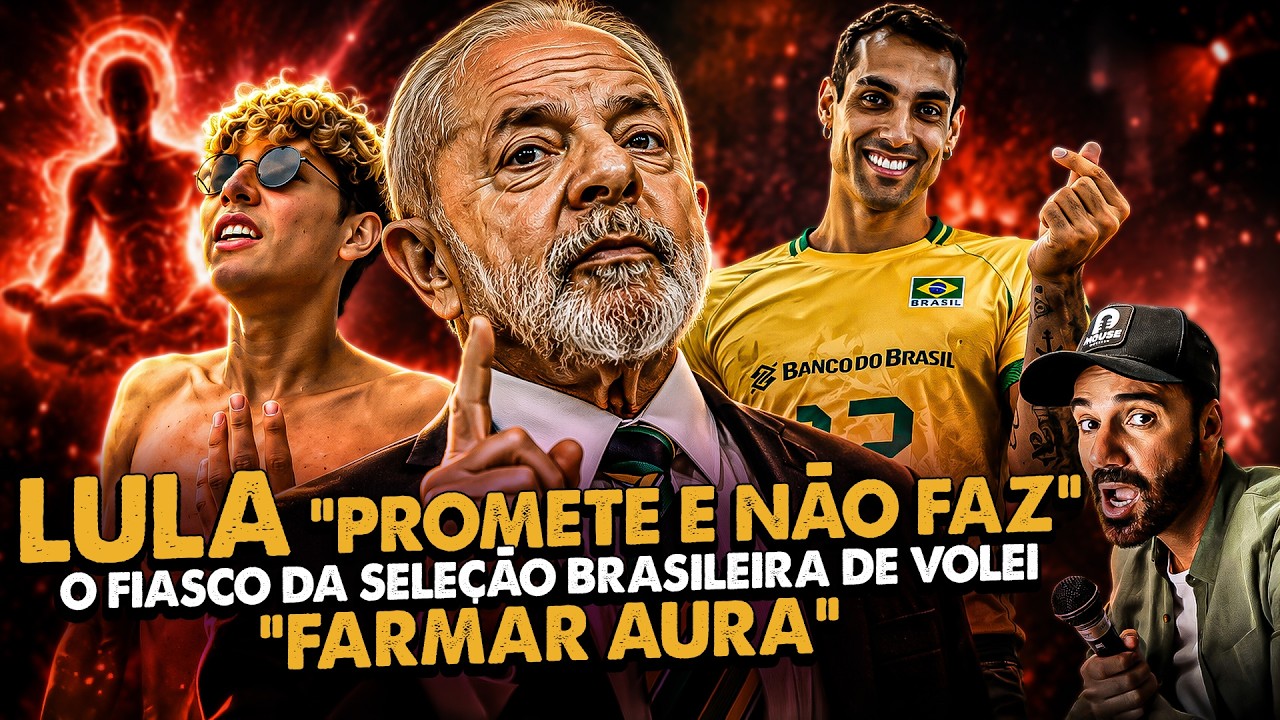 LULA PROMETE E NÃO FAZ | FARMAR AURA | SELEÇÃO DE VÔLEI - COMÉDIA STAND UP DIOGO PORTUGAL