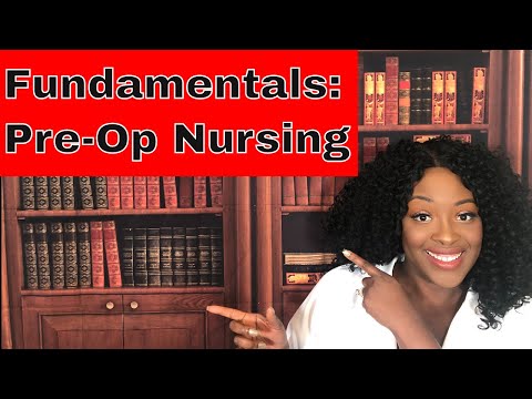 Fundamentals Pre-op Nursing
