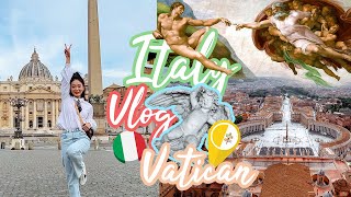 【一婶&Carrie】意大利蜜月Vlog EP.2 梵蒂岡 | 聖彼得大教堂 梵蒂岡博物館 西斯廷教堂