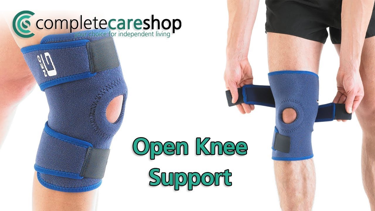 Neo G Open Knee Support - How To Apply Guide