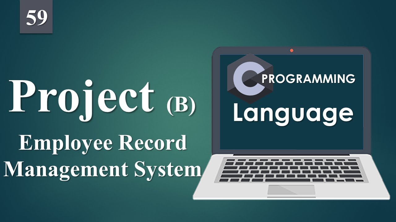 Project (B) Employee Record Management System | C Programming.59