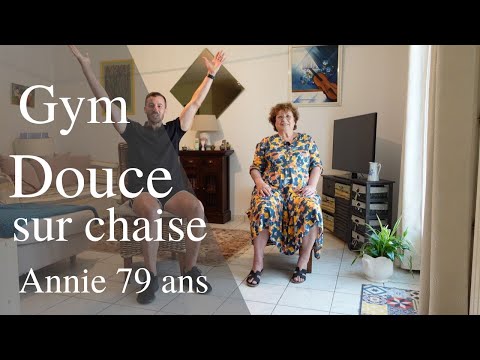Séance de gym douce assise avec Annie (79 ans) : des articulations en pleine forme !