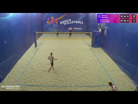 12:50 I. Yehorov / V. Antoniuk - A. Matvieiev / V. Tyshchenko 18.07.2022 | Winners Beach Volleyball