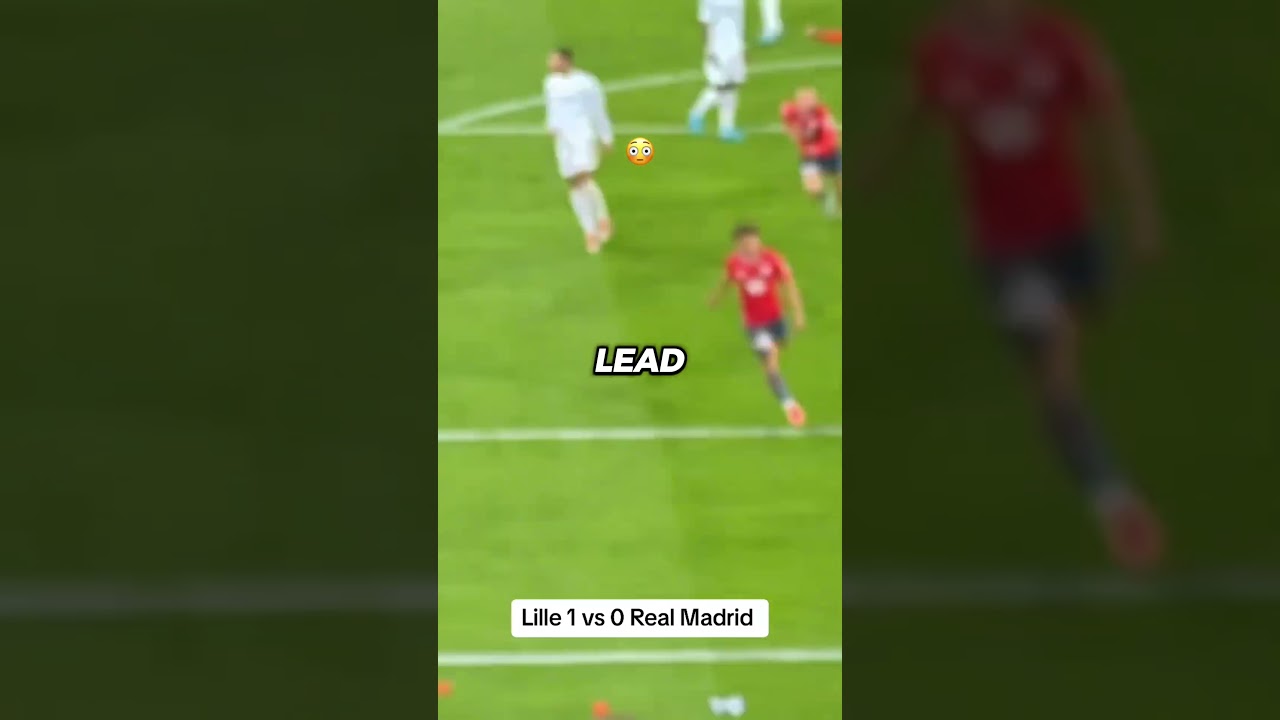REAL MADRID LOST 1-0 TO LILLE AND KYLIAN MBAPPE FAILED TO BEAT HIS BROTHER ONCE AGAIN 😳☠️