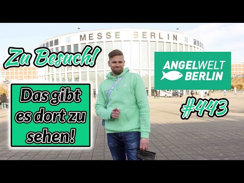 Mein Besuch auf der Angelwelt Berlin! Messen sind ja genau mein Ding! Vlog aus den Messehallen...