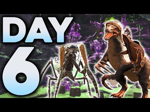 24 HOUR Crouch Bear Cave Defense VS The Alpha Tribe! - ARK PvP