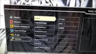 Video thumbnail for BenQ XL2411T Menu System by PC Monitors