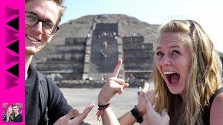 Crazy Abandoned Mexican Pyramids?! △✌️ (Teotihuacan) - Travel Couple VLOG #330