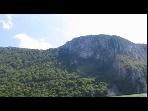 River boat ride from Orsova on the Danube, Romania
