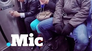 NYC Subways: What Happens When a Lady "Manspreads"