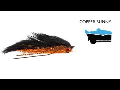 Copper Bunny Streamer Fly - Fly Tying Edu