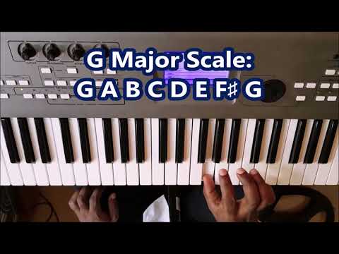 G Major scale @Mantius Cazaubon Lessons