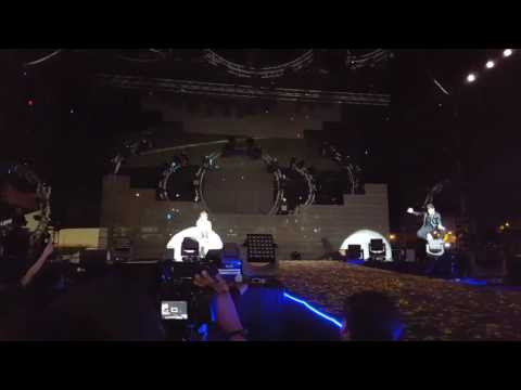 Ella Cruz and Julian Trono dance together at Fusion 2017