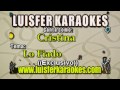 Cristina  - Lo Fiado - Karaoke