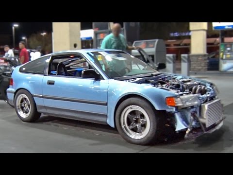 Turbo Honda CRX vs ALL - Arizona STREETS Video