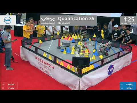 2018 VRC Res Q35 - 8452A 2567X vs 6358A 8000E - 79 to 43