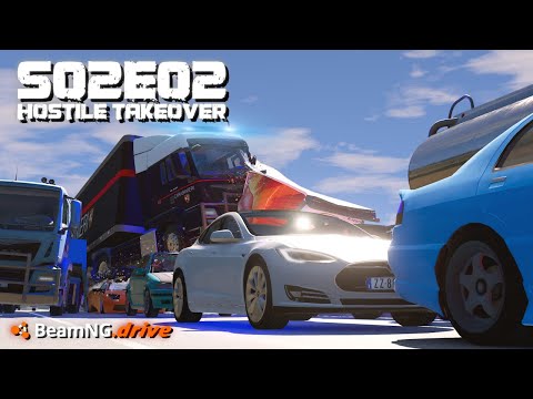 BeamNG Drive Movie : S02E02 : Hostile Takeover : (+ Sound Effects)