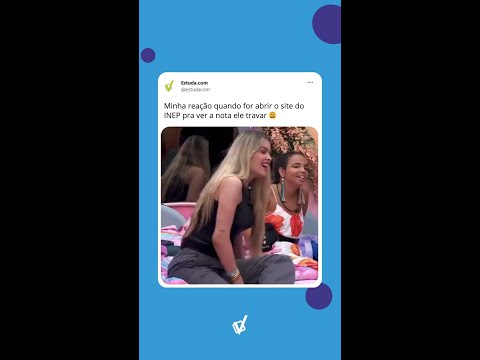 Minha reação com o site do INEP 😩
