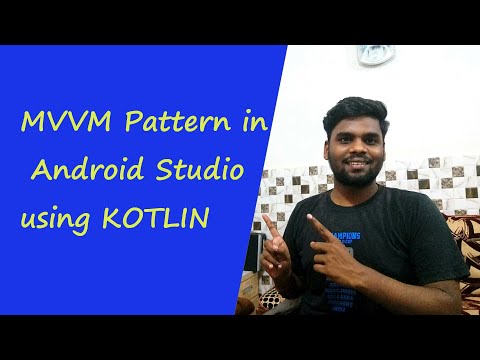 MVVM Pattern in Android Studio using [  KOTLIN ]  | MVVM | MVVM Pattern