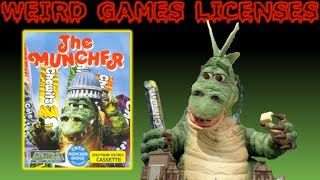 The Muncher 🏢 🦖| ZX Spectrum & C64 | Weird Games Licenses