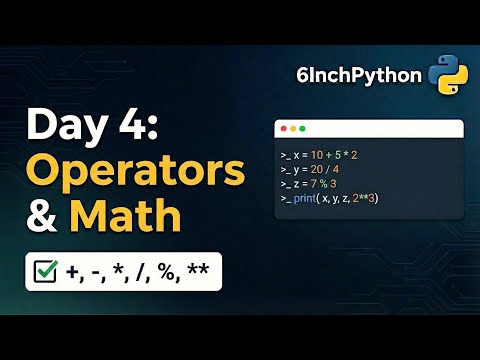 Python Math Operators Floor Devision