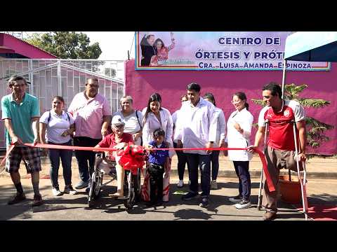 Managua: inauguran el centro de Ortésis y prótesis “Luisa Amanda Espinoza”