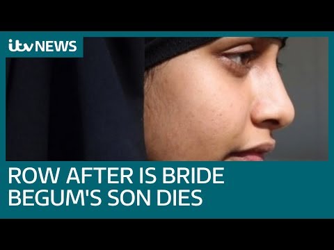 Sajid Javid criticised after IS bride Shamima Begum's baby boy dies | ITV News