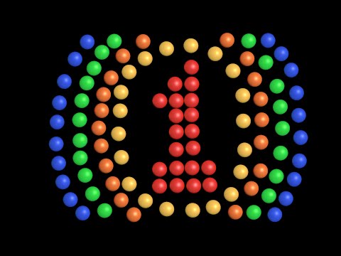 Color Ball Counting - 1 to 10 - The Kids' Picture Show (Fun & Educational Learning Video)
