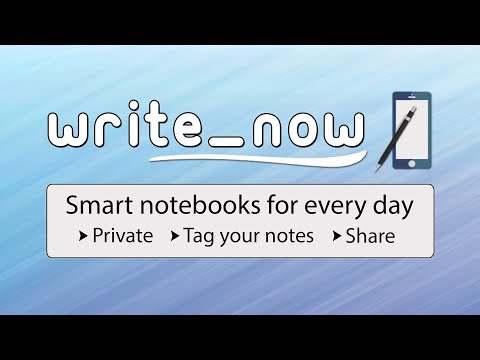 WriteNow Pro: Smart notebooks video thumbnail