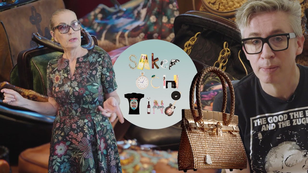 Saker och ting: Camilla Thulin visar Strage sina handväskor