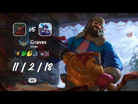 Graves Jungle vs Sejuani - KR Challenger Patch 13.13