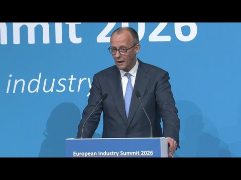 Video Thumbnail: Germany's Merz says time for 'bold decisions' to reverse EU 'decline' | AFP