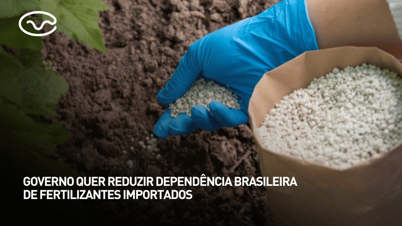 Governo quer reduzir dependência brasileira de fertilizantes importados