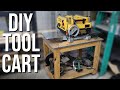 Rolling Tool Cart Planer Stand DIY