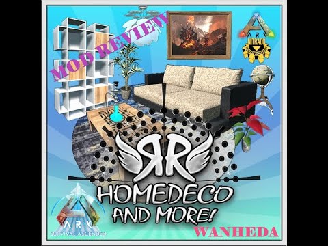 Ark Ascended Mod Review RR Home Deco And More! Cross Console