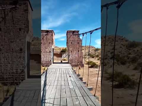 Puente Colgante del Municipio de CALACOTO Prov.Pacajes  La Paz- Bol
