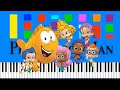Bubble Guppies At The Ballet Slow EASY Medium 4K Piano Tutorial