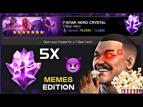 My FIRST 7-Star Crystal Opening? BUT IT'S A MEMES EDITION?!!!
