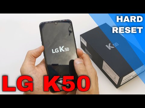LG K50 HARD RESET
