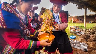 8,000 YEAR-OLD BARBECUE STYLE - Ancient Inca Food in Peru! - YouTube